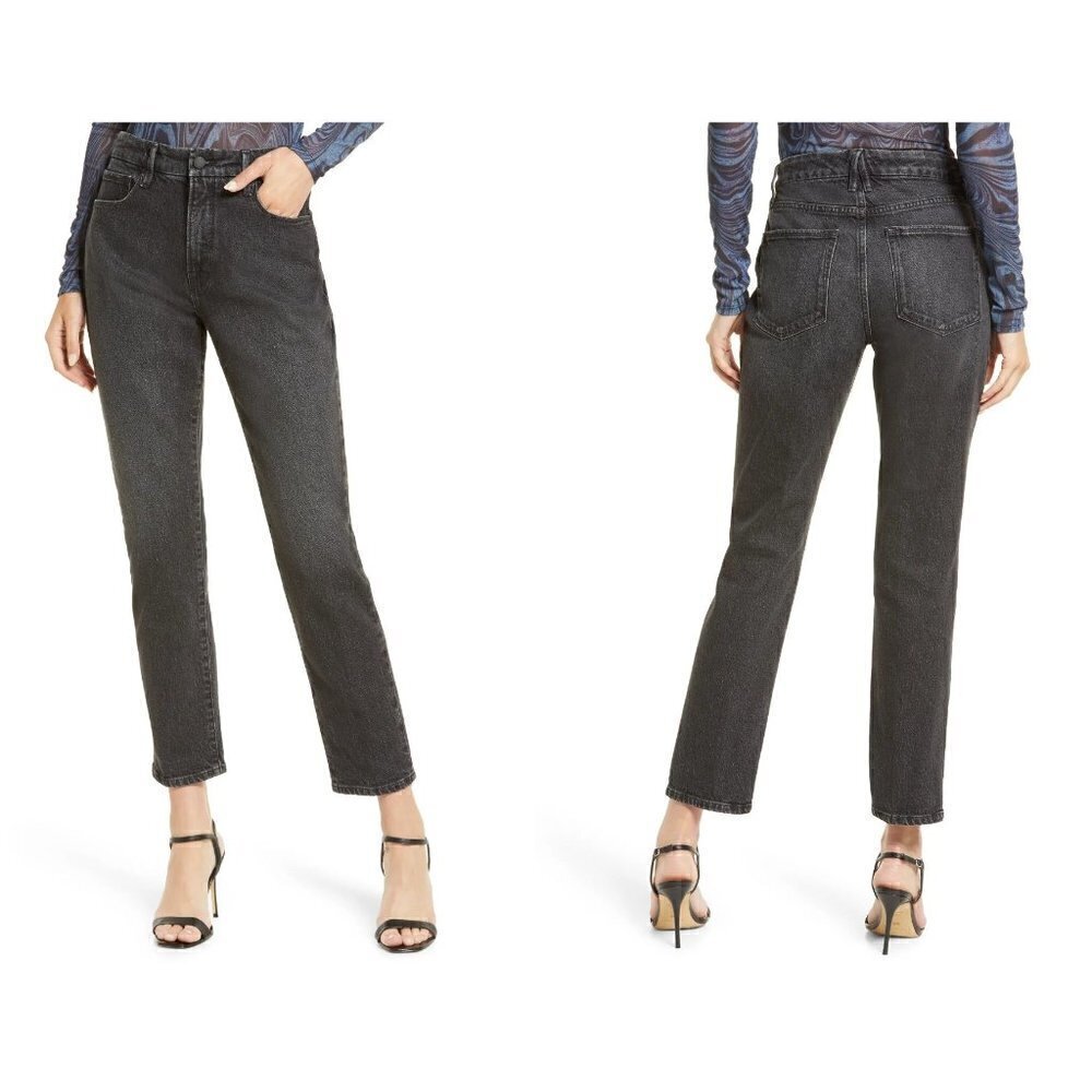 NWT Good American Size 6/28 Good Classic High Waist Ankle Slim Jeans